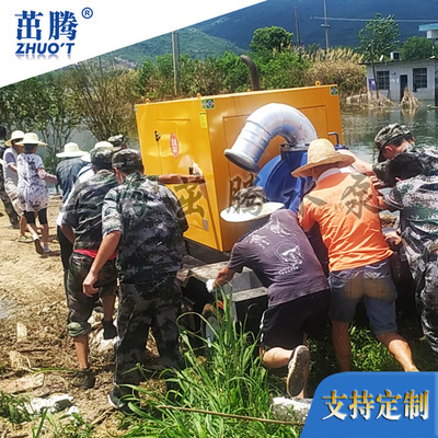 八寸柴油水泵机组500立方米城市管道窨井清污泵 8寸600立方自吸泵