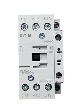 EATON/伊顿 DILM32-01(RDC24)接触器24-27V DC XTCE032C01TD