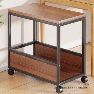 2026机箱托架台式电脑主机双层可移动底座托盘办公室置地式打印机