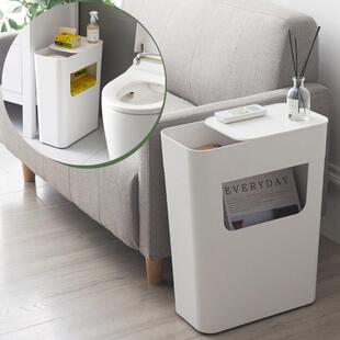 创意客厅收纳盒沙发靠边柜置物架床头浴室侧面夹缝柜小茶几收纳箱