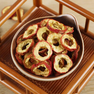 去核山楂干罐装250g无添加新鲜无核干山楂泡茶片山楂片果冲泡即食