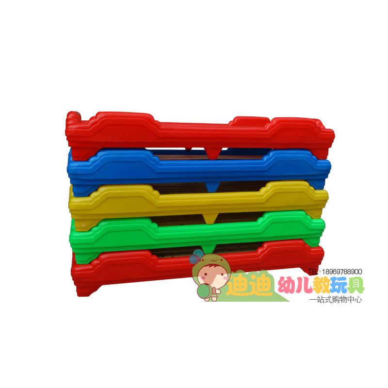 儿童塑质床儿床木叠KUZ叠床童幼儿料园床