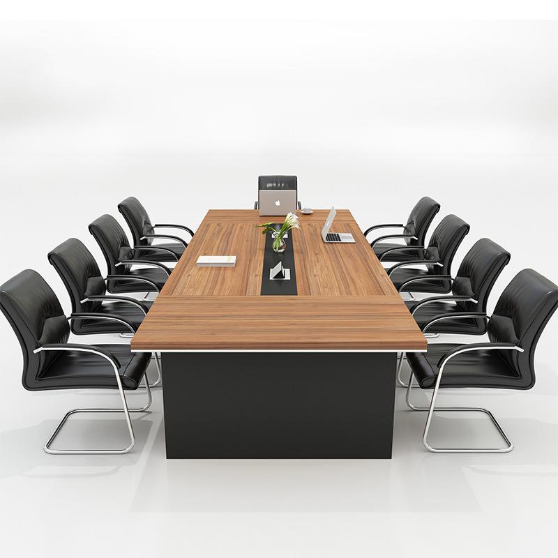 办公家具会议桌办公桌长桌简约现代桌椅组合洽谈桌组合会议室桌椅