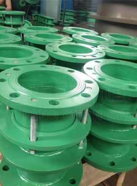 自来水管头道用双法兰限位伸缩接头双法松套补偿接限位伸兰OUK缩