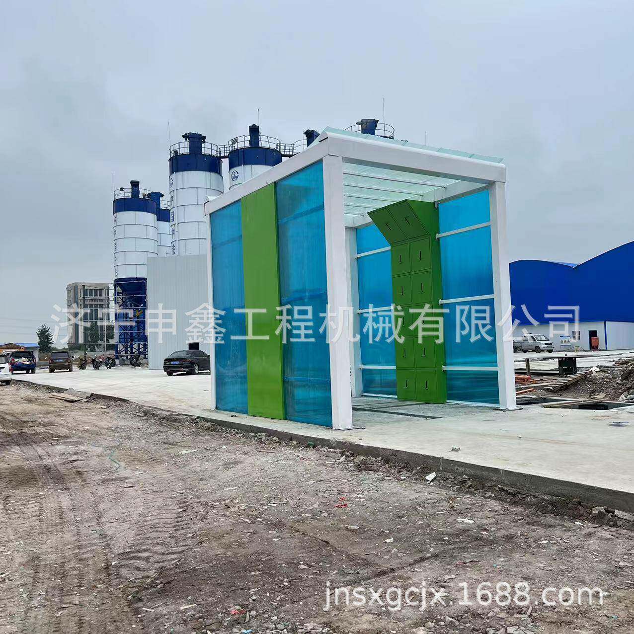全自摇摆式龙门洗机发厂无品牌/矿场用摇车摆式洗车房全动封电闭
