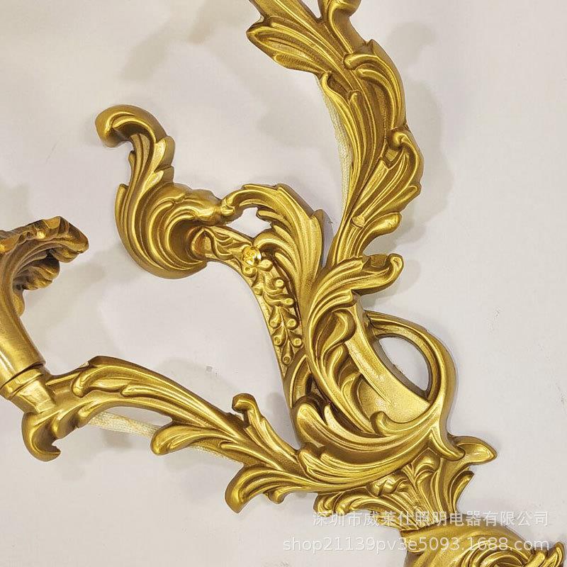 欧式全铜壁灯法式奢华廷客餐厅卧室书房过道SSF个性创厅灯具意床