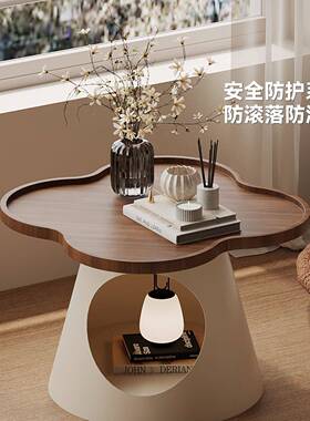 飘窗小地桌子室卧窗32375榻台榻米不占小茶几奶油风人宠共用家用