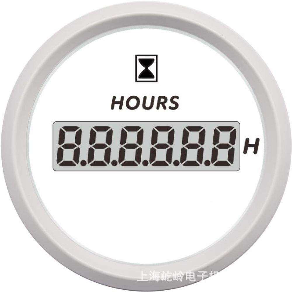 5mm数显发动机转速小2时计PXB计表时改汽装车货车叉车轮船客船通