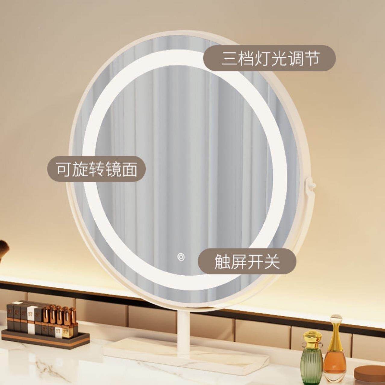 无品牌/223年实木岩板梳妆卧室现代简约桌台小户型迷你化妆收纳柜