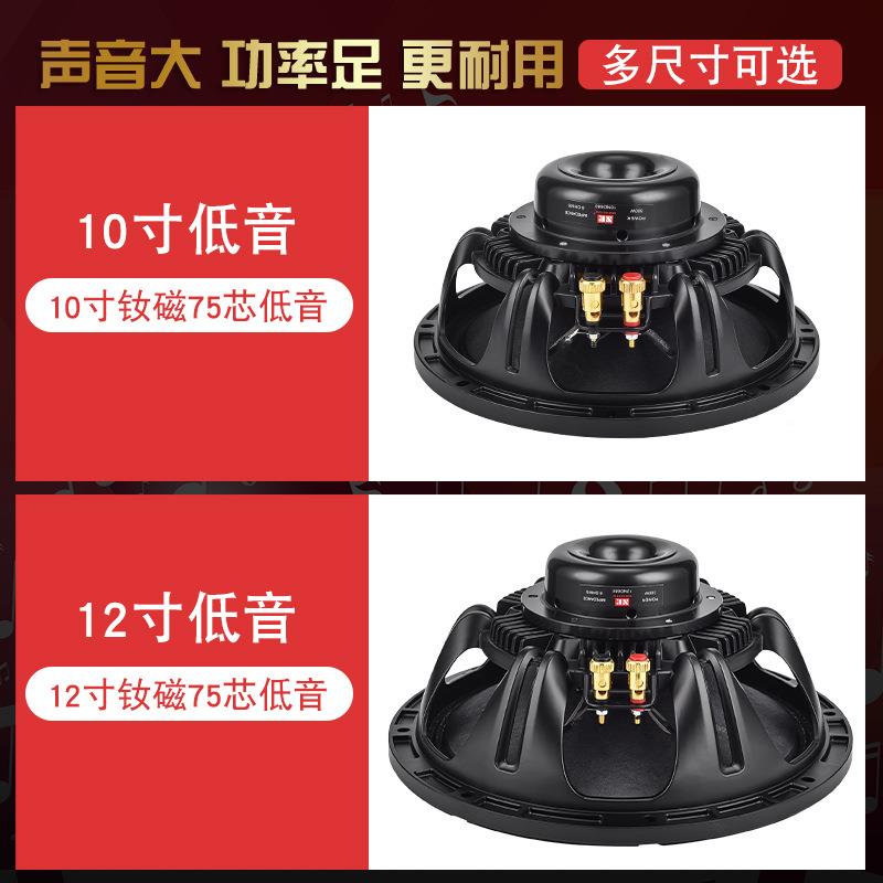 SCJ阵1寸12寸大功率磁铷低音0线舞台中低音全频扬声器