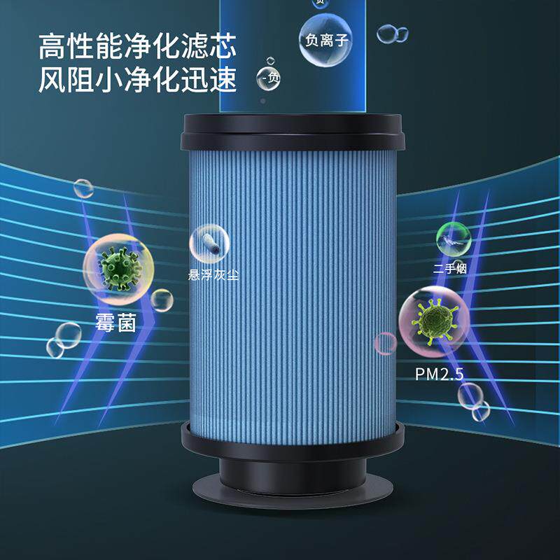 新款车载充空气甲净化器除醛除异烟味UVC负离子可电APL车载除臭机