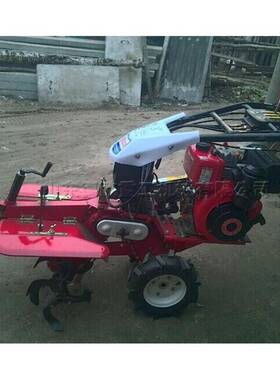 小型农用柴油旋耕机果园甘蔗开沟培土机ZON手推土式豆大种葱植机