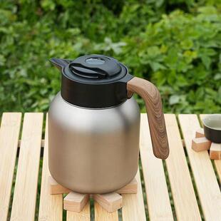316不锈钢智能保温壶皮老白茶陈茶壶家用焖泡茶壶闷大692容量家用
