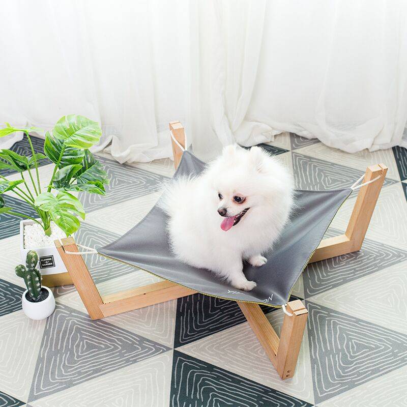 跨境电商猫狗榉木吊床挂椅便携猫窝宠物猫咪挂式吊床窝垫子吊床