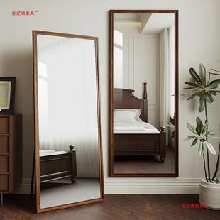 中古全身镜卧室地家用拍照立式 店专用落 挂子墙复穿古DHZ衣镜服装