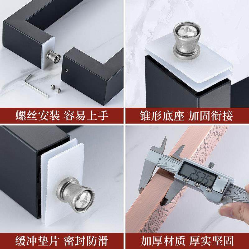 中式档大门拉手古祥云玻璃门把手不铜拉锈钢推移门木WWR门高拉手