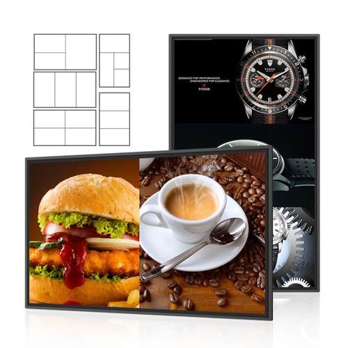 清OWNE示W55657586寸壁挂广告机高网络版R55DB告安卓立式广机显器