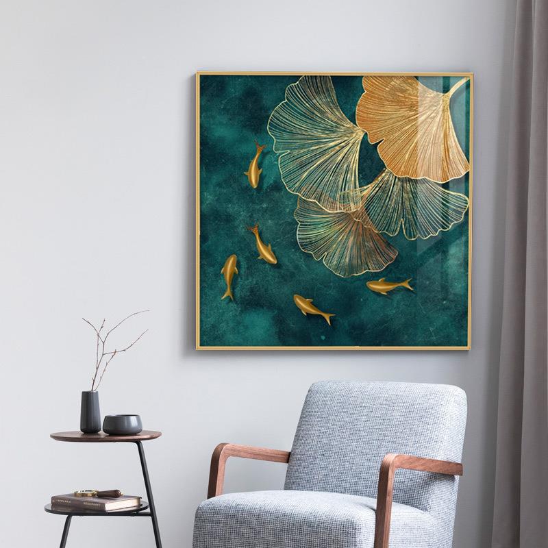 代打轻奢电表箱装饰画免孔配电箱遮挡挂现画大气创意电BQ864097闸