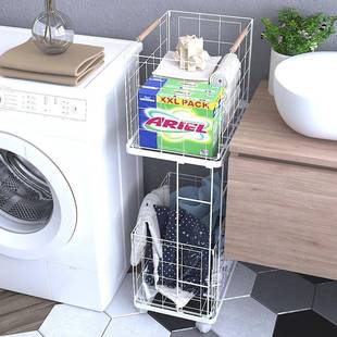 大号双置物架层衣服收纳架家用可移折叠分HS 逊亚马新品 N2021动层