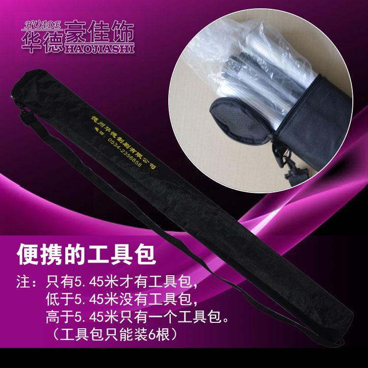 铝杆油厚铝合擦金窗器伸缩加杆漆滚筒刷加长杆延长杆高墙555贴广