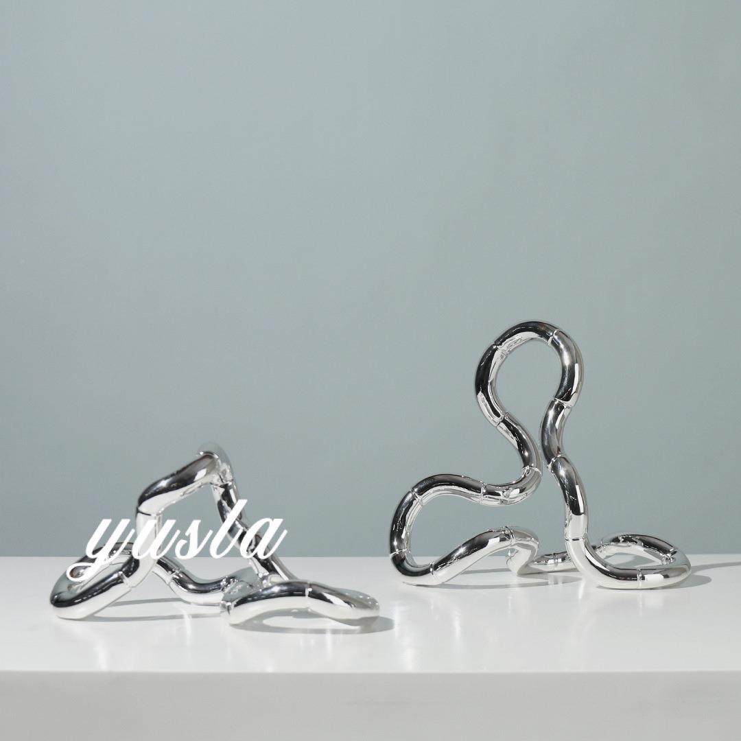 极简风厅电视客柜板间酒柜玄关样柜厅创意酒店别无品牌/墅餐摆件