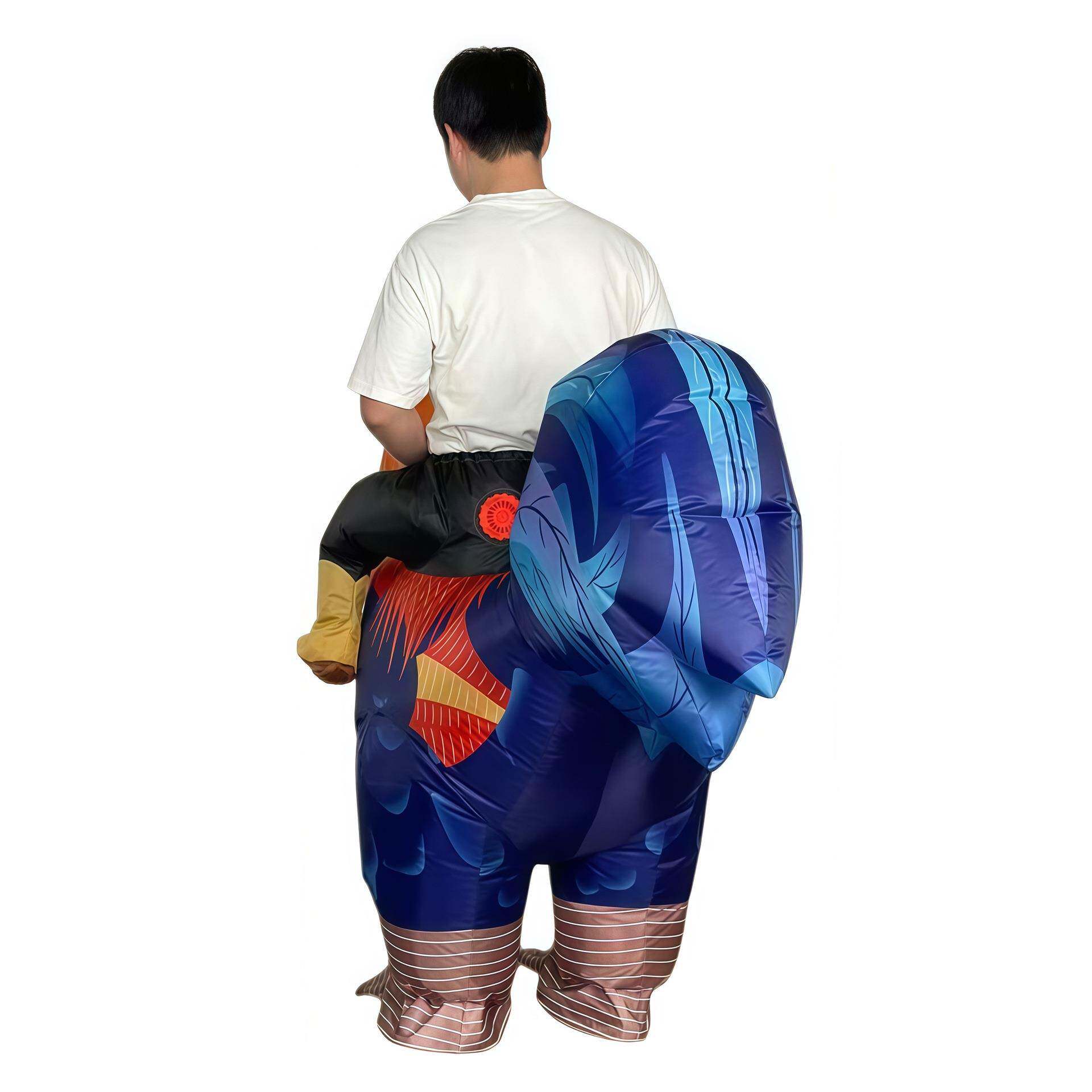CQ10481装公鸡气服偶服玩偶服人吉祥物服表演服万充圣节派对道具