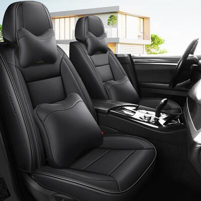 22新款汽车坐垫四季全垫包围纳椅帕皮KMF座垫五座小车通用坐座套