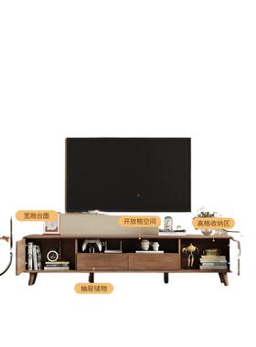 新合款电视柜茶几组套ojbk6235装小轻户型客厅家现代简用约落地胡