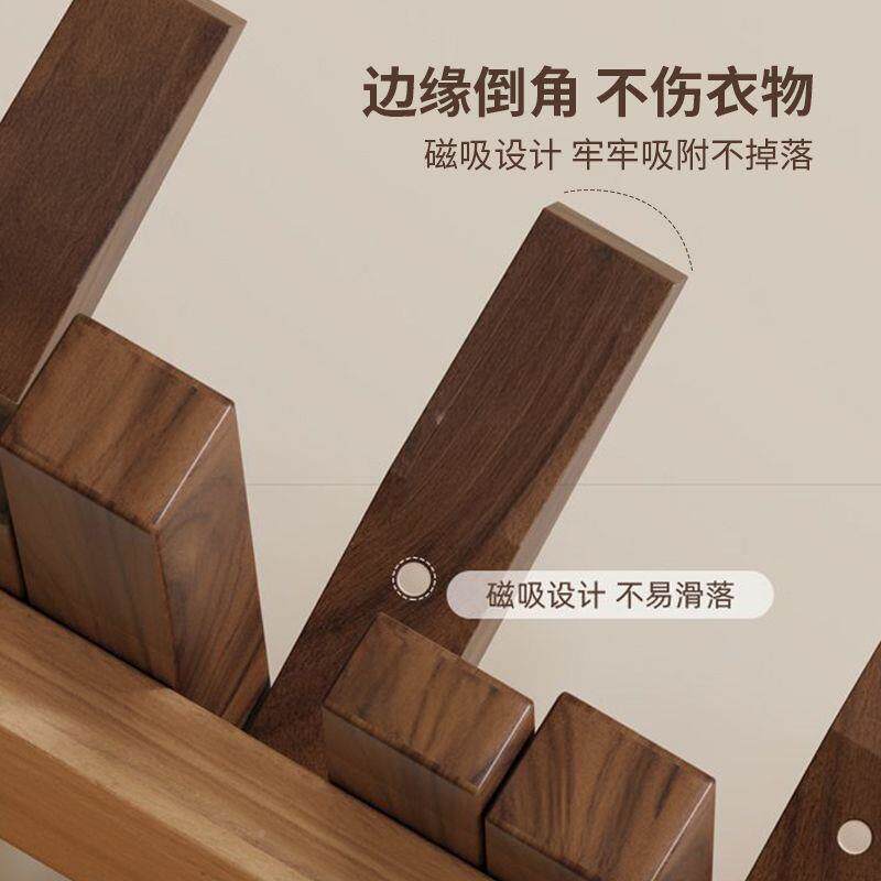 钢琴帽键挂衣架墙上挂壁进门门玄关挂钩入户门衣服木质创意AYS后