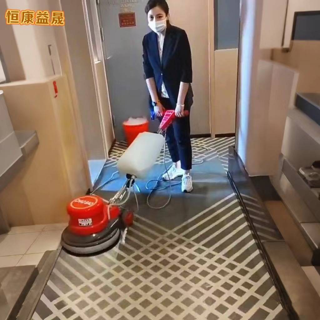 超宝A005地毯清洗机刷地机酒店工厂手推式洗地机大理石抛光打磨机
