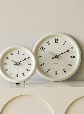 woom屋z无品牌/准钟表挂钟客厅现代简o约餐厅大气创复古意时钟表