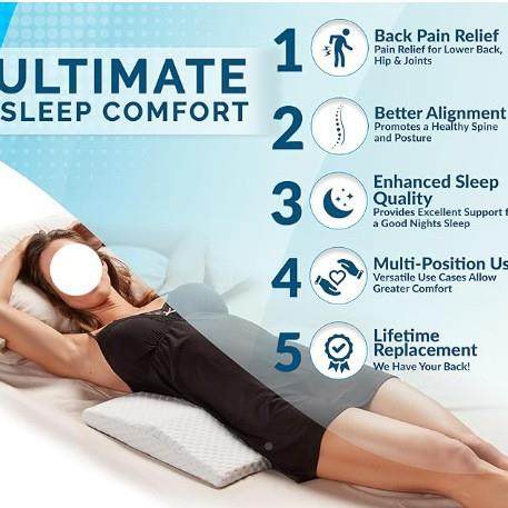 腰部支撑枕床上腰垫腰脱侧睡楔型热枕可拆洗高54781254密海绵度枕,床上用品,功能枕/保健枕/养生枕,淘宝优惠券,粉丝福利购,淘宝优惠卷