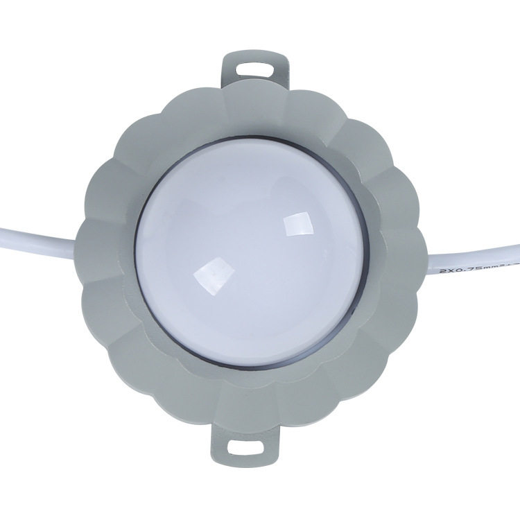 源头工厂建筑外墙全彩LED圆形像素灯 3W户外亮化工程led点光源