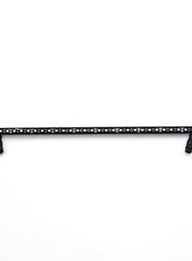 RGBW13649七彩led硬v灯条5050幻彩四合一灯12告防水黑色灯槽灯带