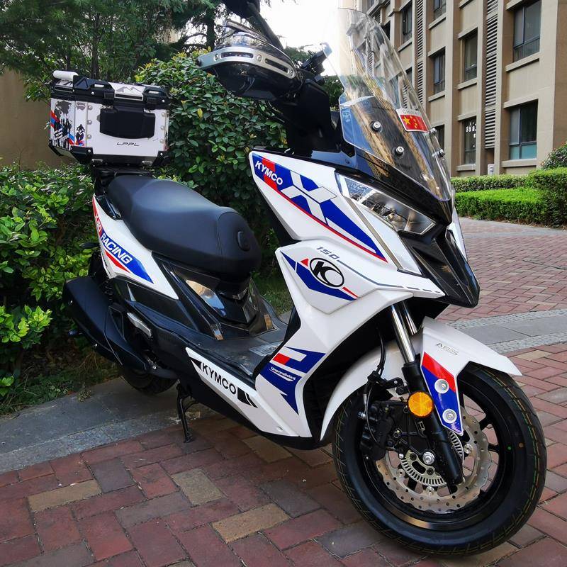 适用于光阳RACING150X贴纸改装RKS拉花版花防水贴花装饰版画防晒