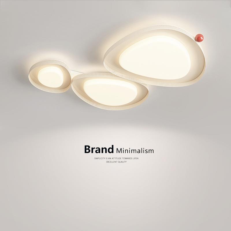 简约现代客厅灯组合套餐全光谱护眼大厅主灯奶油风卧室吸顶灯具