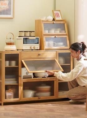 A10L餐边柜置物柜木柜子储物柜客厅靠墙壁办公室茶水柜家用茶柜置