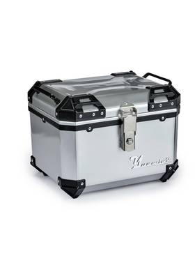 直销45升方箱带靠背内衬喷漆银色