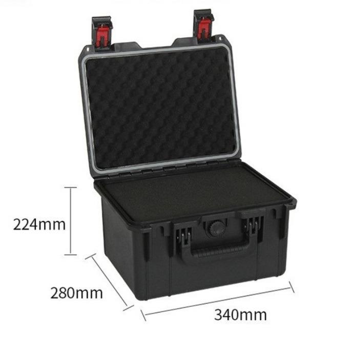 340*280*224安全防护箱空箱配全套海绵防水收纳密封周转箱
