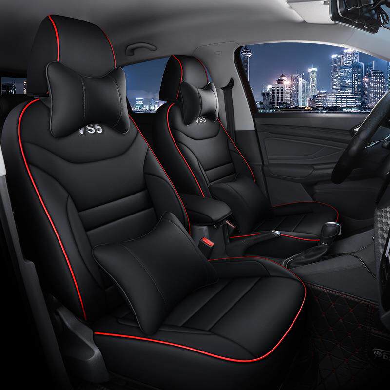全包围耐磨皮革专车捷达VS5专用舒适座椅套四季通用五座汽车坐垫