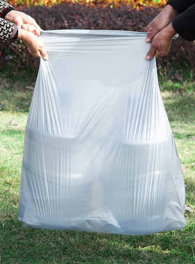 分类大号垃圾袋加厚厨房红色蓝色绿色灰色60物业80环卫Y90酒店商