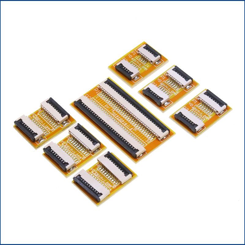 FPC软排线延长板1.0mmFFC转接板 4P/5PB/6/8/9/10/12/20/24/28/30