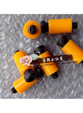耐高温耐磨黄色模具树脂开闭器尼龙锁扣胶塞D12 13 14 16 18 20