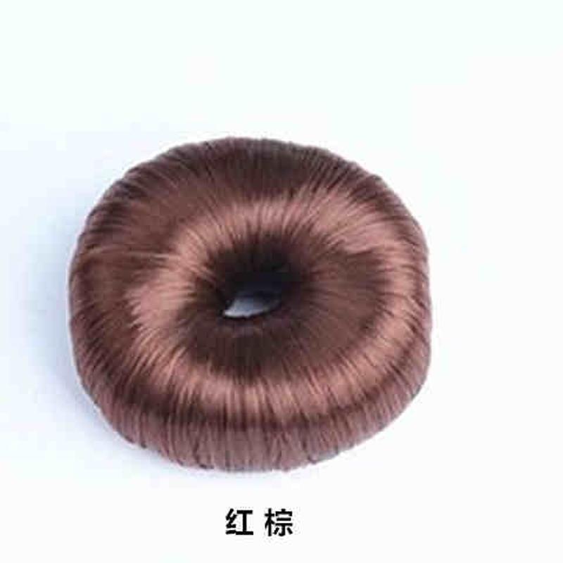 现货假发包短发丸子头盘发器花苞头卷发圈假发球发饰职场假发空姐