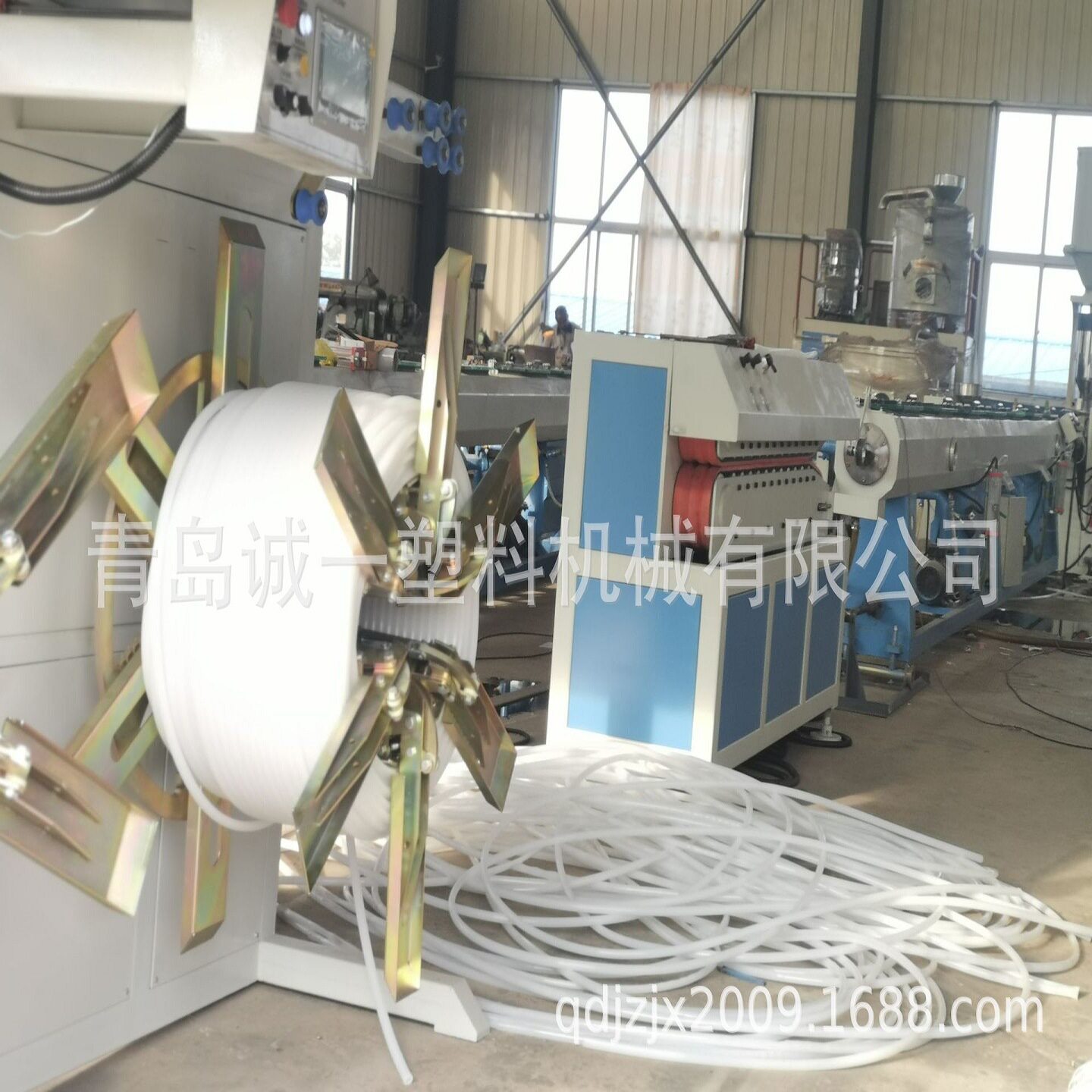 地暖PERT管材高速高效挤出机