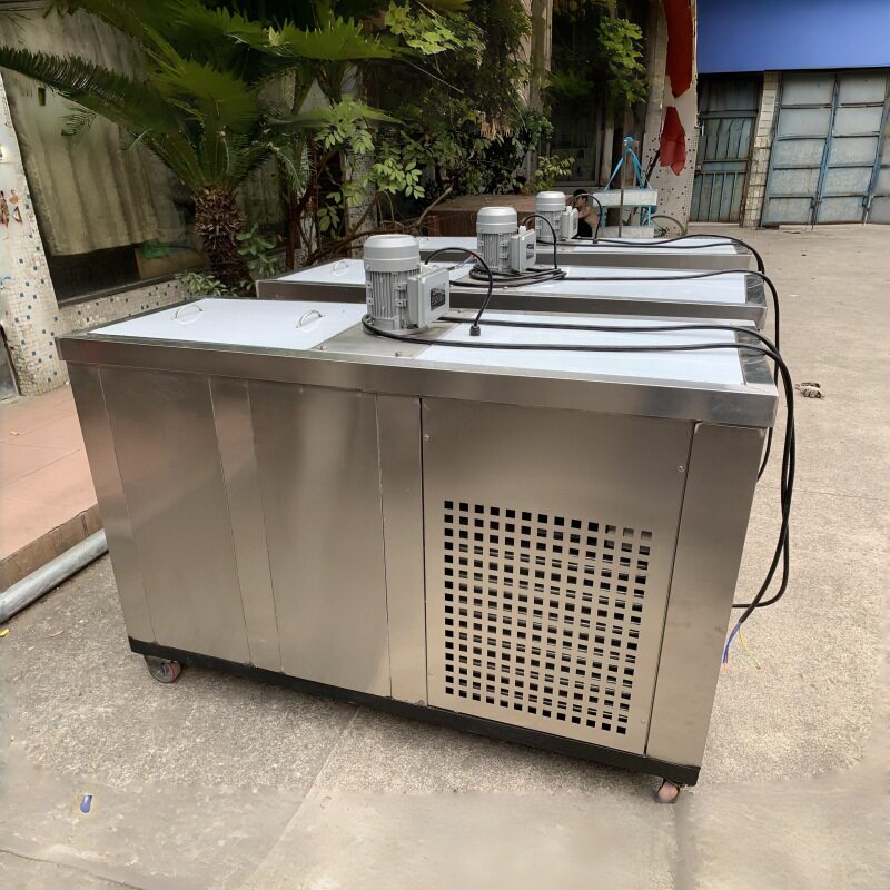 500KG商用冰砖机 工业冰砖机 海鲜保鲜冰盐水冰块降温制冰机