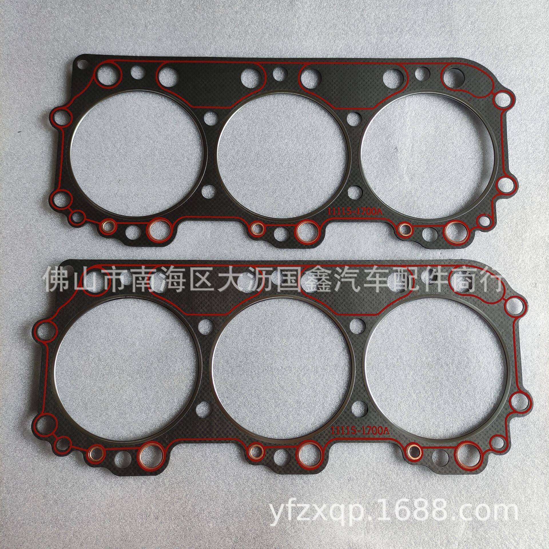 日野EK100发动机气缸垫 汽缸床 修理垫片11115-1700 HINO汽车配件