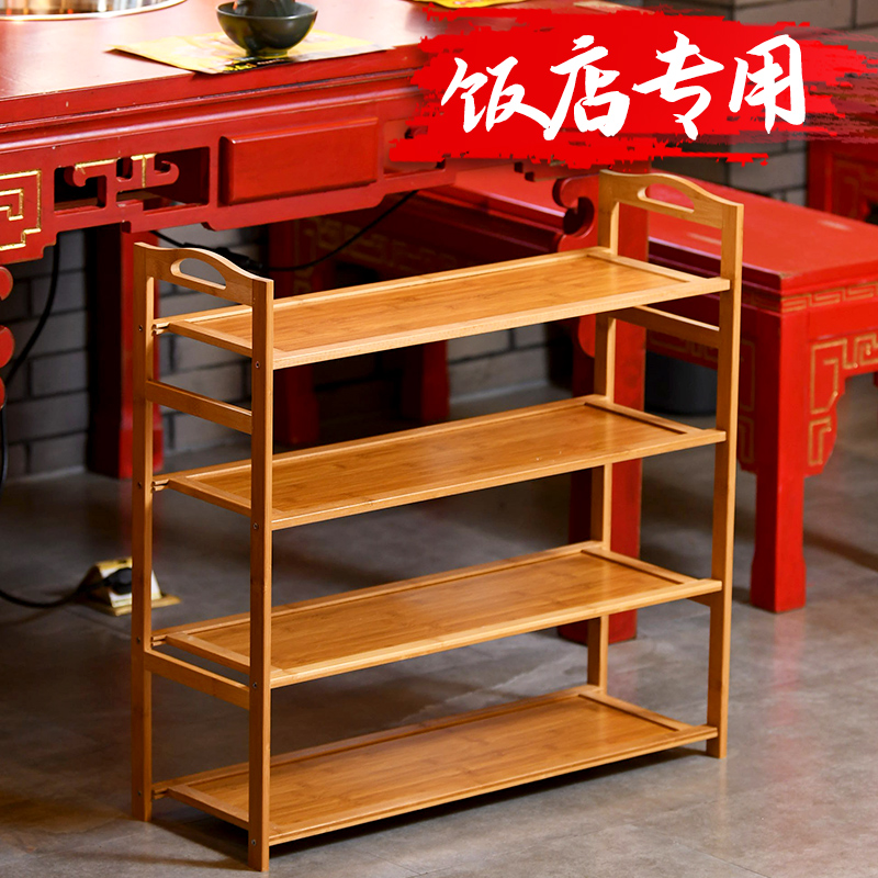 速发火锅店多层饭架烤肉能厅收纳置物架商用菜店厨房多功餐层架子