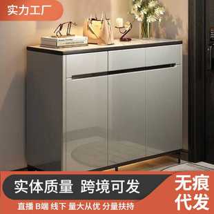 柜门后收纳玄关柜楼道走廊客厅阳台简易储物 鞋 柜家用入户门口鞋