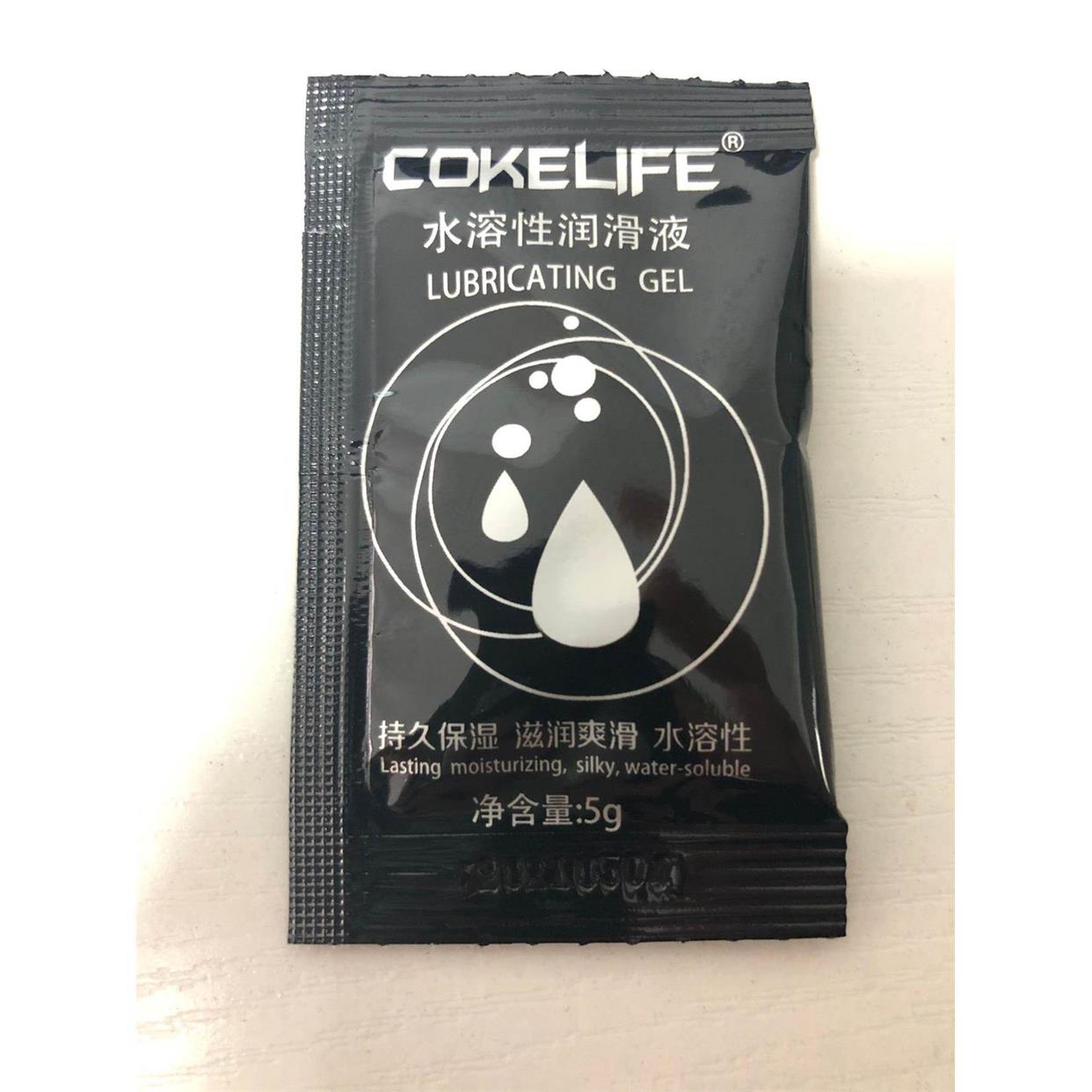 私密cokelife卡娅润滑油5g袋装人体润滑剂夫妻调情房事润滑油解压